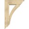 Ekena Millwork Thorton Traditional Rough Sawn Bracket w/ Offset Brace, Douglas Fir, 8"W x 26"D x 38"H BKT0806X26X38THR01RDF - alternate 4